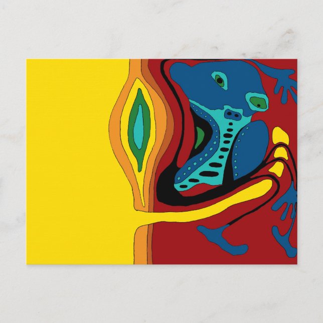 Miljökrimpat vykort (Framsida)