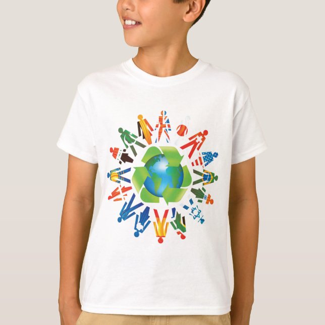 Miljömedvetande T-shirt (Framsida)