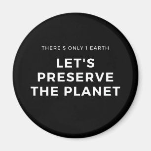 Miljömedvetandet stoppar klimatförändringen magnet