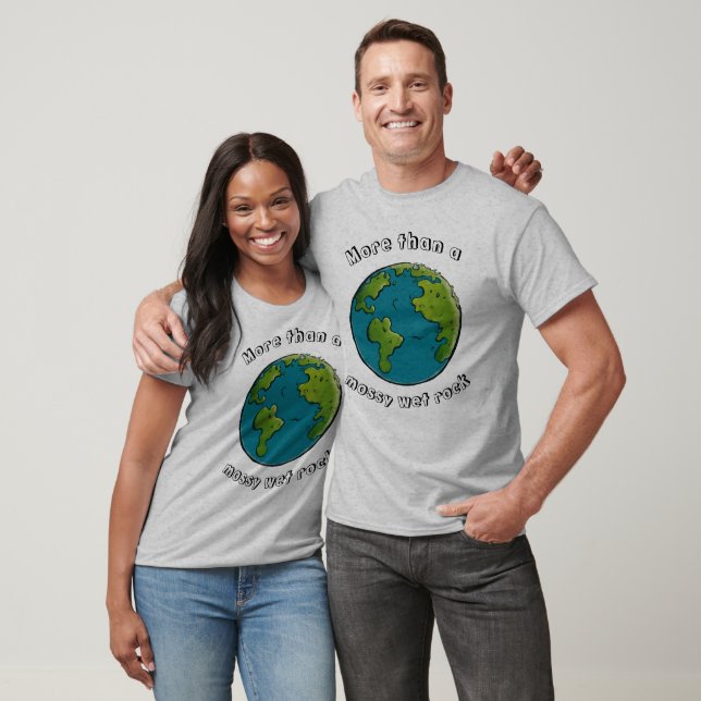 Miljömedveten, lustigt T-Shirt "Spara Planet Earth (Unisex)