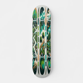 Miljömedvetenhet och hållbarhet mini skateboard bräda 18,5 cm