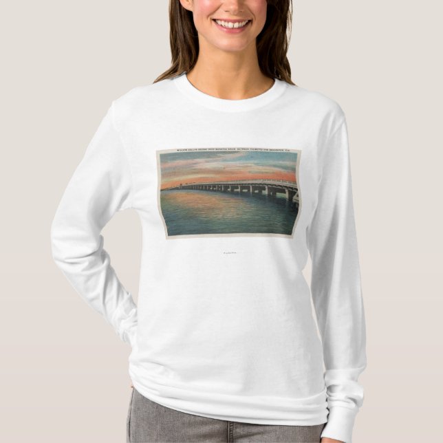 Miljon dollar överbryggar över Manateefloden, Tee (Framsida)