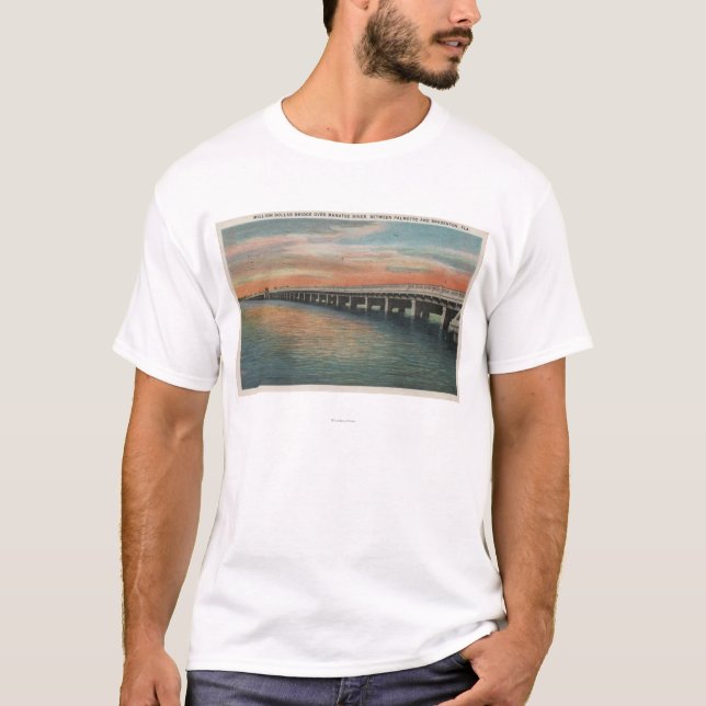 Miljon dollar överbryggar över Manateefloden, Tee (Framsida)