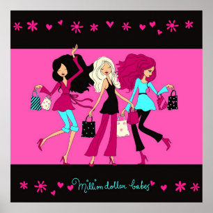 Miljon dollarbabes poster