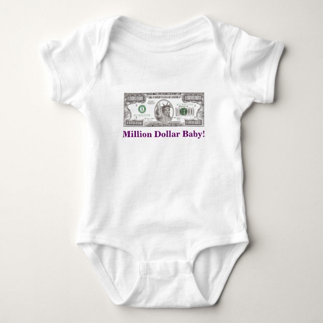 Miljon dollarbaby! tee (Framsida)