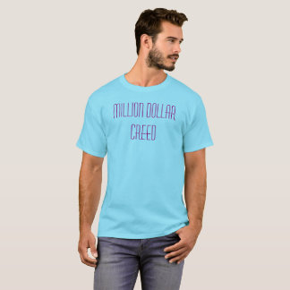 Miljon dollarbekännelseutslagsplats t-shirt