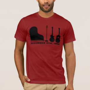 Miljon dollarkvartett instrumenterar - svart t-shirt
