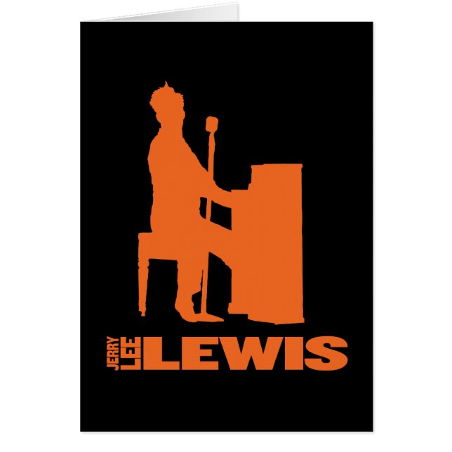 Miljon dollarkvartett Lewis Hälsningskort (Framsidan)