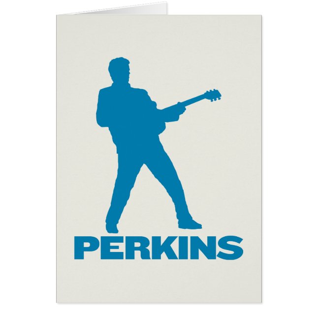 Miljon dollarkvartett Perkins Hälsningskort (Framsidan)