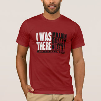 Miljon dollarkvartett "var jag där ", tee shirt