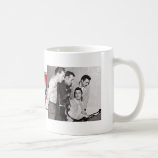 Miljon dollarkvartettfoto kaffemugg