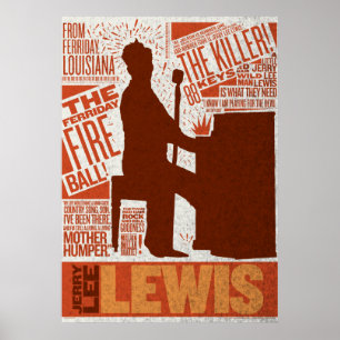 Miljon dollarkvartettLewis typ Poster