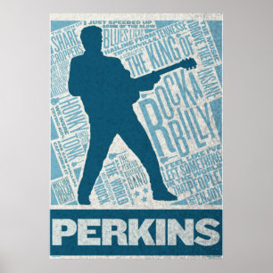 Miljon dollarkvartettPerkins typ Poster
