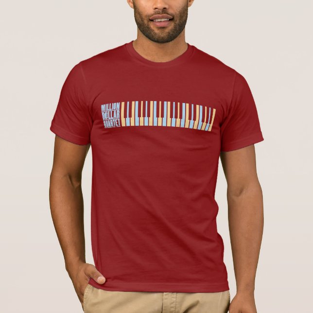 Miljon dollarkvartettpiano tee (Framsida)
