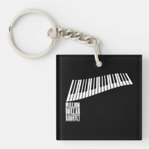 Miljon dollarkvartettpiano - vit