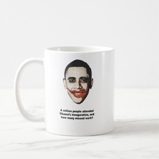 Miljon folk deltog i Obamas invigning Kaffemugg (Vänster)