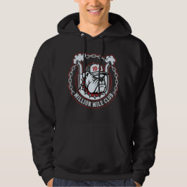Miljon mils klubb lastbilschaufför present hoodie