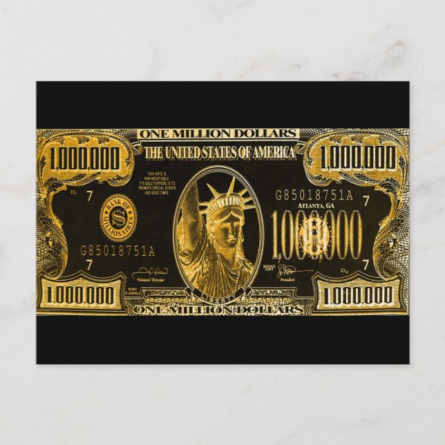 Miljon önskningar för dig vykort (Framsida)