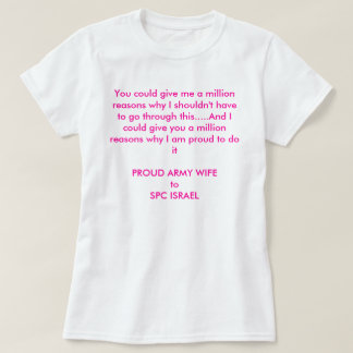 miljon resonerar anpassningsbar t shirt