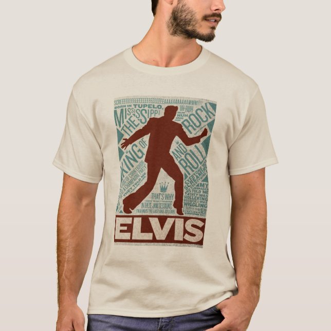 Miljondollarkvartetten Elvis Type Tröja (Framsida)