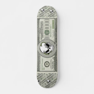 Miljondollarsdomän Mini Skateboard Bräda 18,7 Cm