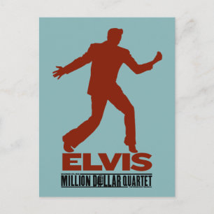 Miljoner dollar-kvartetten Elvis Vykort