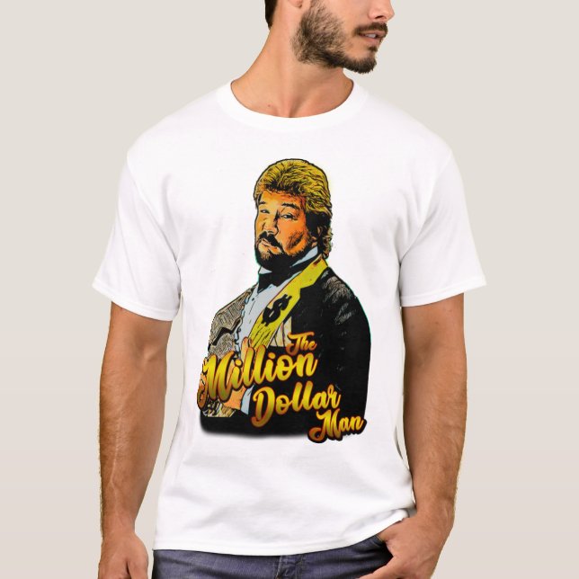 Miljoner dollar Man T-Shirtthe Million Dollar M T Shirt (Framsida)