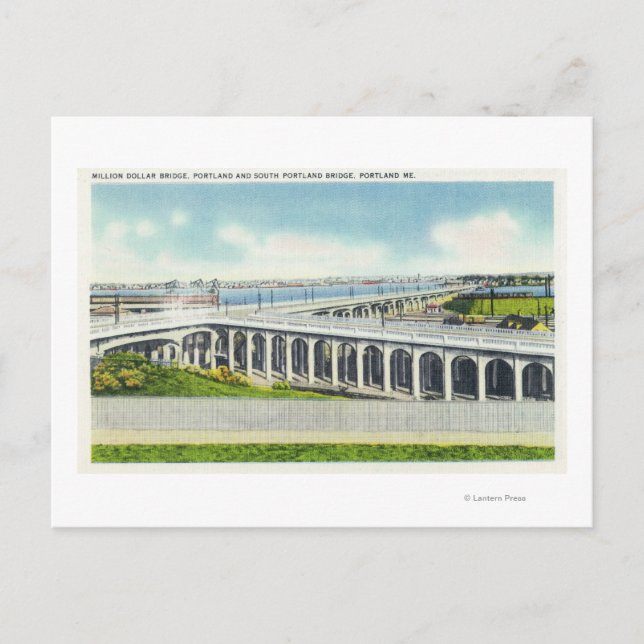 Miljoner dollar vykort (Framsida)