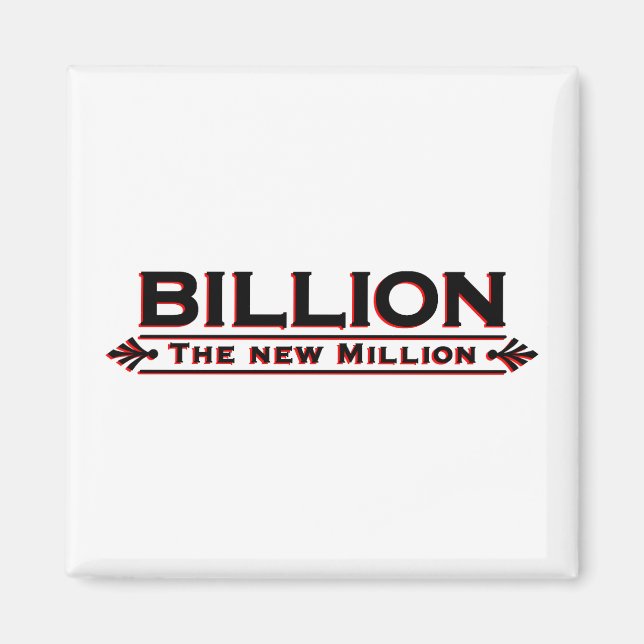 Miljoner nya miljoner magnet (Framsidan)