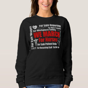 Miljoner sjuksköterskor mars för sjuksköterskor Rn T Shirt