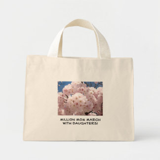 Miljonmamma marschen med döttrar! Tote bags Mini Tygkasse
