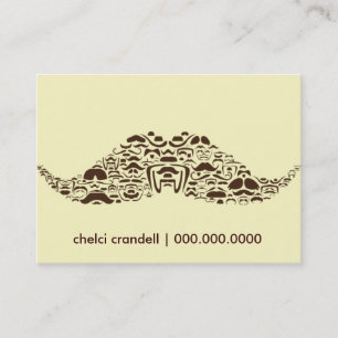 Miljontals Mustacher Visitkort