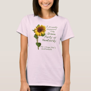 Miljöpartiet av den Kentucky tshirten T-shirt