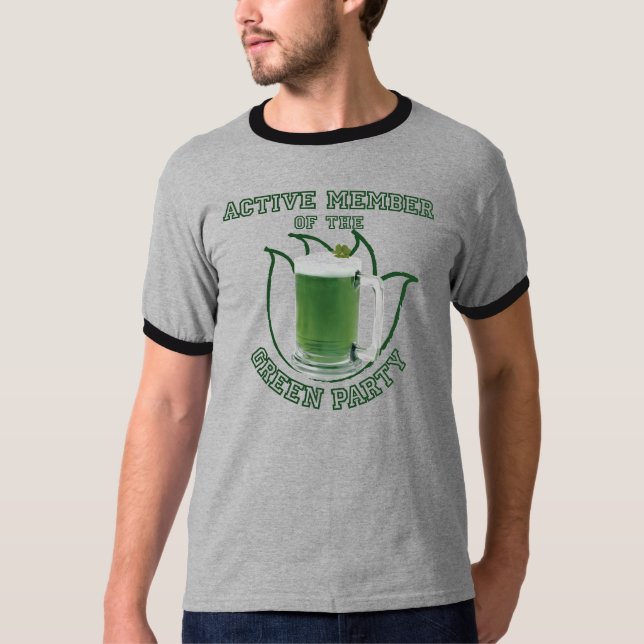 Miljöpartiet T-shirt (Framsida)