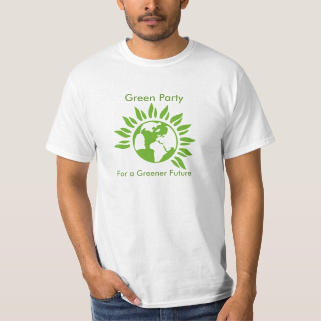 Miljöpartiet Tee Shirt (Framsida)