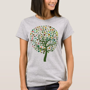Miljöplaneten Greenie träd T Shirt