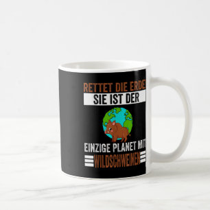 Miljöskydd Djursskydd Vildsvin Kaffemugg