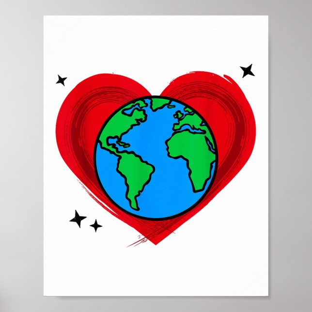 Miljöskydd för den vackra Mor-jordplaneten Poster (Framsidan)