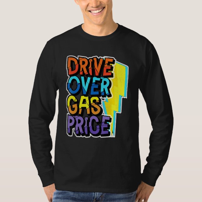 Miljöskydd för eldrivna bilars drivrutin t shirt (Framsida)
