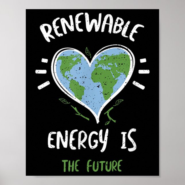 Miljöskydd_ Förnybar Energi Är T... Poster (Framsidan)