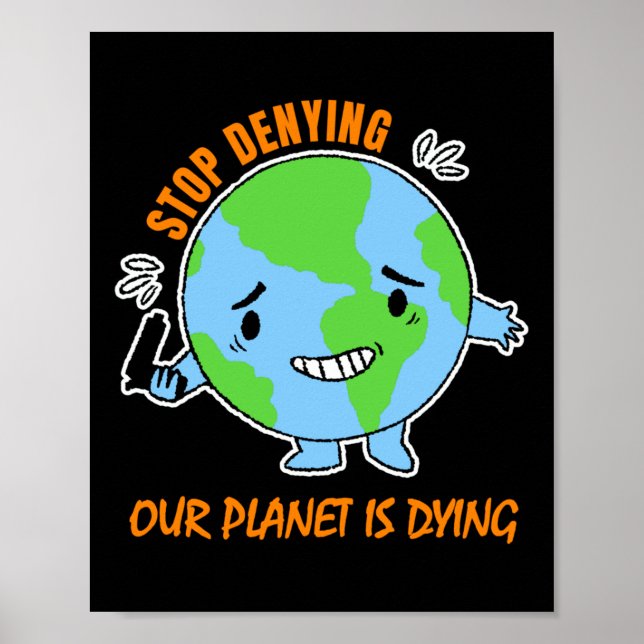 Miljöskydd Klimatförändring Klimat Pr Poster (Framsidan)