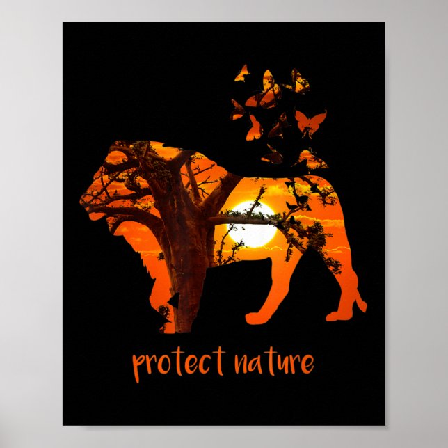 Miljöskydd Klimatskydd Poster (Framsidan)