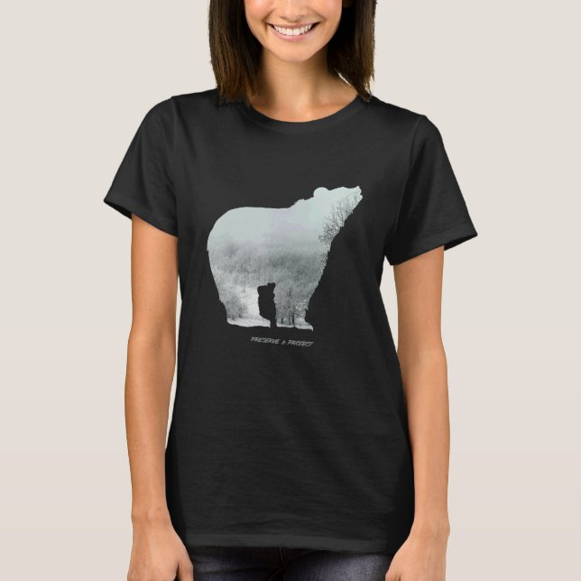 Miljöskydd och naturvård b t shirt (Framsida)