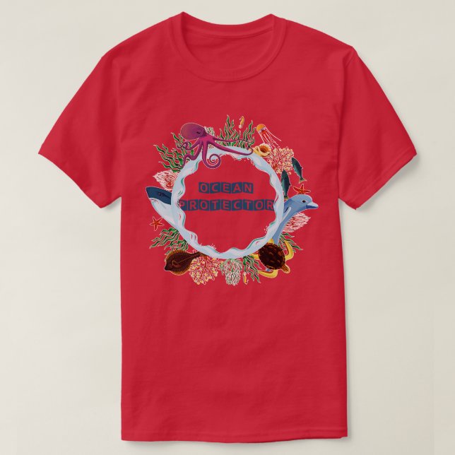 Miljöskydd Rädda planeten 2 T Shirt (Design framsida)