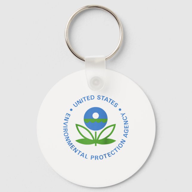 Miljöskyddsbyrån Epa Logotyp Environme Nyckelring (Framsida)