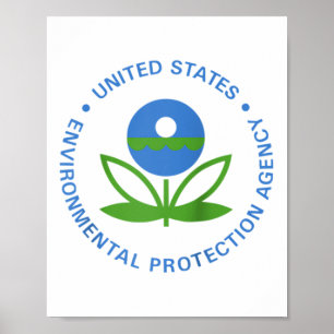 Miljöskyddsbyrån Epa Logotyp Environme Poster