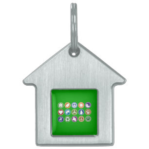 Miljösymboler ID-bricka Husdjur