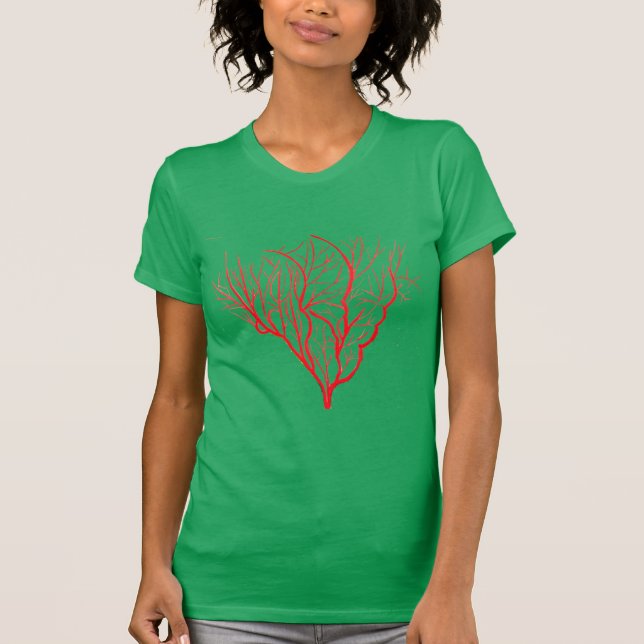 Miljötema för brandkorg, modern konst t shirt (Framsida)