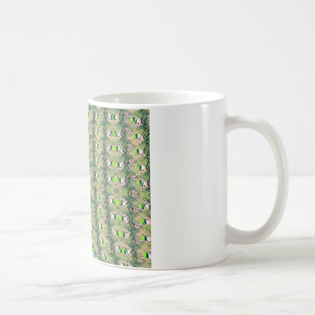 Miljövänlig Afrika Motif - Naturinspirerad afrikan Kaffemugg (Höger)