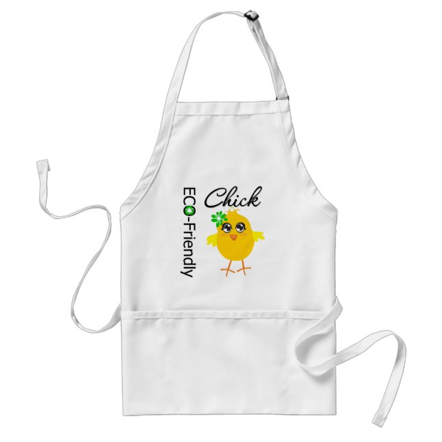 Miljövänlig Chick Förkläde (Framsidan)
